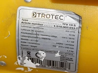 Luchtblower trotec tfv10s. - afbeelding 2 van  2