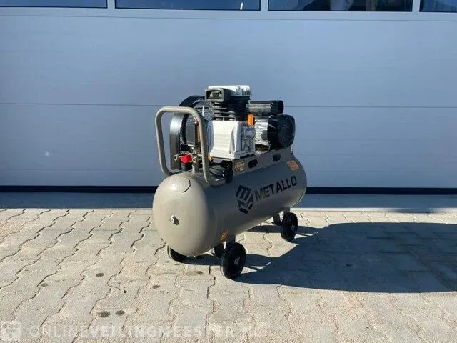 Luchtcompressor metallo, meta-ac100l, bouwjaar 2023 - afbeelding 1 van  5