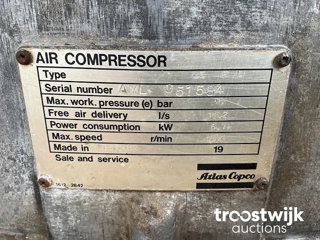 Luchtcompressor - afbeelding 7 van  7