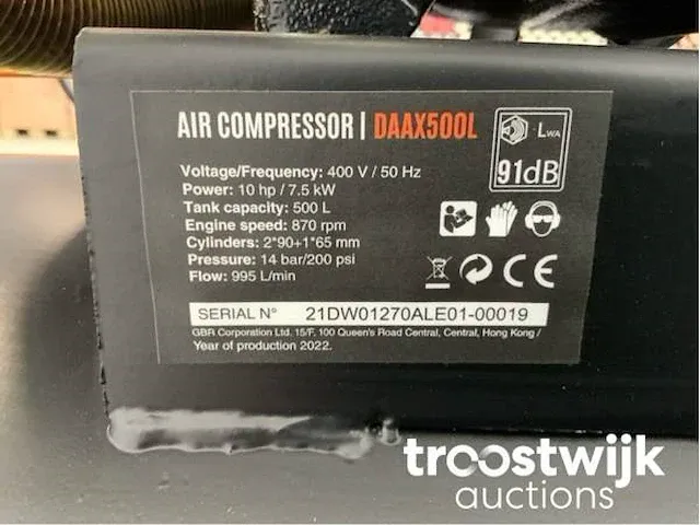 Luchtcompressor - afbeelding 22 van  29