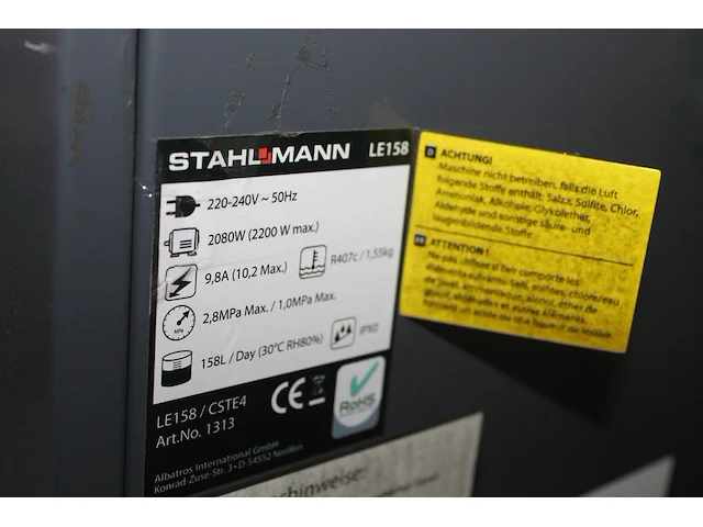 Luchtdroger stahlmann le158. - afbeelding 4 van  5