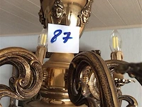 Luchter brons 6 lichtpunten - afbeelding 2 van  3