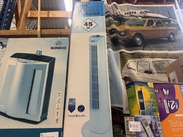 Luchtreiniger, 1x torenventilator boneco, edm - afbeelding 3 van  3