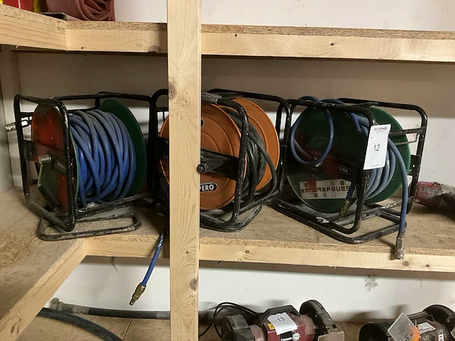 Luchtslanghaspel (3x) - afbeelding 1 van  4