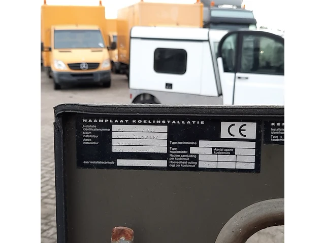 Luchtverzorger op aanhangwagen stork, f16 dmd dmklu, bouwjaar 1997 - afbeelding 6 van  18