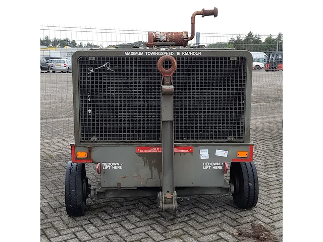 Luchtverzorger op aanhangwagen stork, f16 dmd dmklu, bouwjaar 1997 - afbeelding 8 van  15