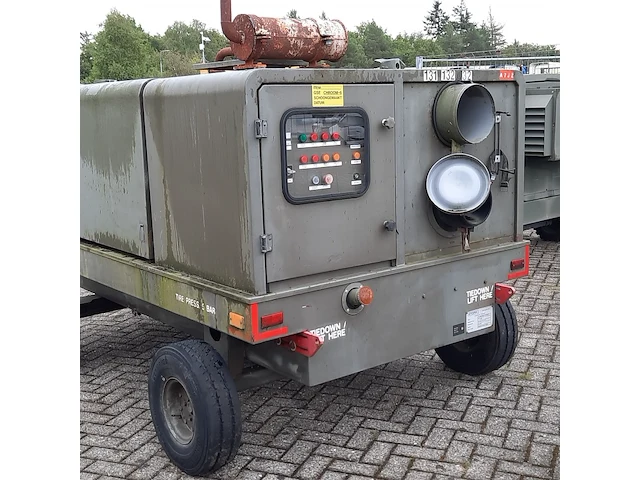 Luchtverzorger op aanhangwagen stork, f16 dmd dmklu, bouwjaar 1997 - afbeelding 13 van  15