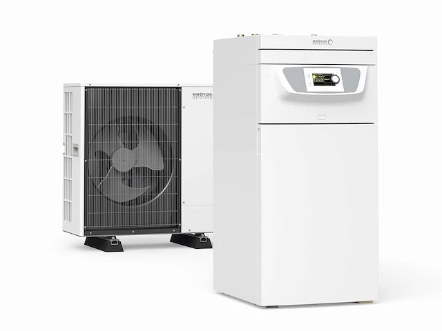 Lucht/water-warmtepomp 11 kw - blw mono-k compact (2x) - afbeelding 1 van  12