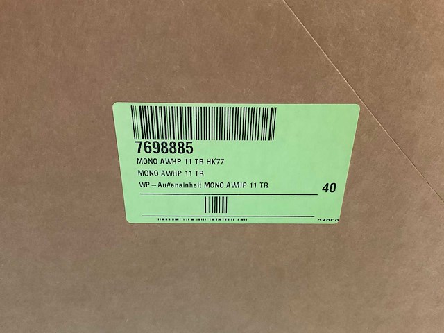 Lucht/water-warmtepomp 11kw - blw mono-k compact (2x) - afbeelding 6 van  12