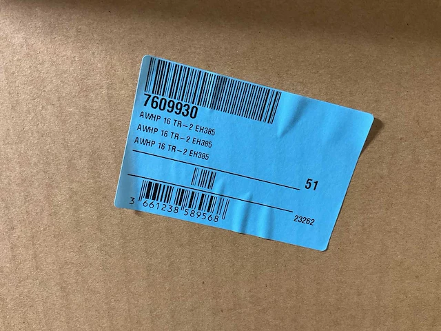 Lucht/water-warmtepomp 16 kw - blw split (c) - met verwarmingselement (2x) - afbeelding 9 van  11