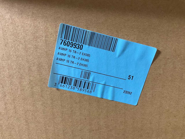 Lucht/water-warmtepomp 16 kw - blw split (c) met verwarmingselement (2x) - afbeelding 9 van  11