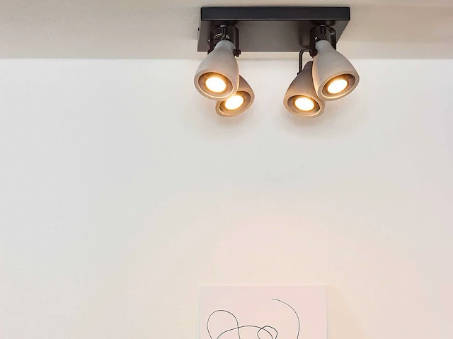 Lucide - concri-led - 05910/19/30 - plafondlampen (2x) - afbeelding 2 van  7