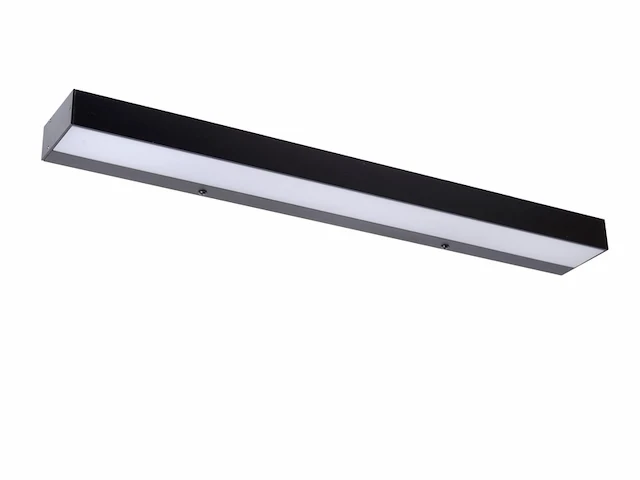 Lucide alexa wandlamp badkamer led 1x8w 3000k ip44 zwart - afbeelding 2 van  4