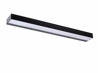 Lucide alexa wandlamp badkamer led 1x8w 3000k ip44 zwart - afbeelding 2 van  4