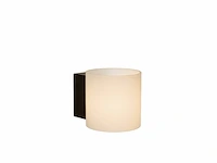 Lucide badkamer wandlamp jelte ip44 zwart - afbeelding 2 van  4