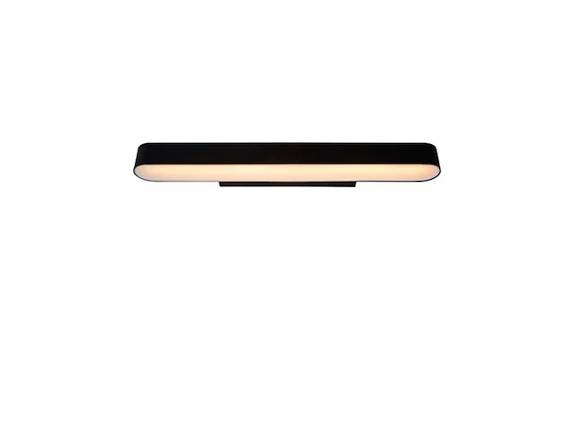 Lucide badkamer wandlamp madelon ip44 zwart - afbeelding 1 van  3