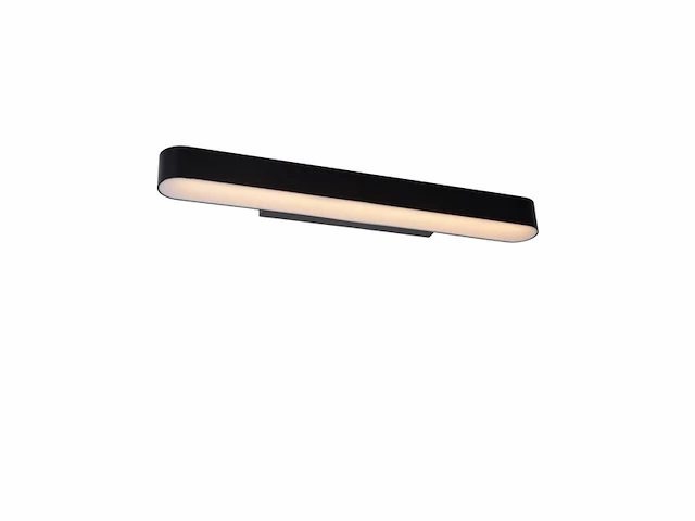 Lucide badkamer wandlamp madelon ip44 zwart - afbeelding 3 van  3