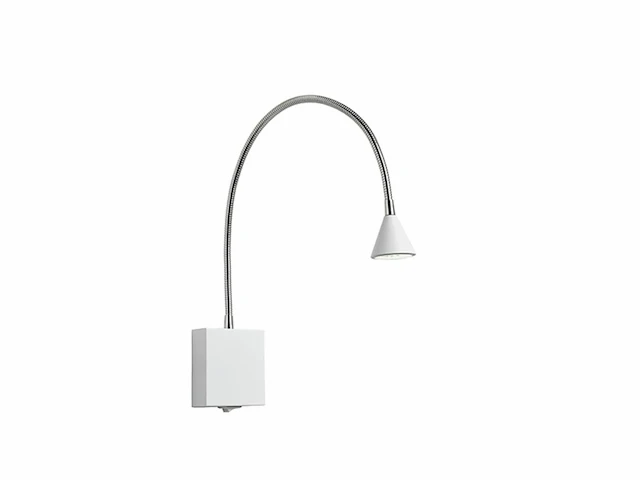 Lucide buddy bedlamp / wandlamp led 1x4w 4000k wit - afbeelding 1 van  3