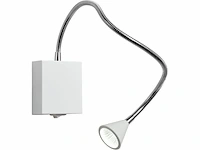 Lucide buddy bedlamp / wandlamp led 1x4w 4000k wit - afbeelding 2 van  3