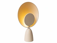 Lucide castamar tafellamp ø 255 cm led 1x8w 2100k taupe - afbeelding 1 van  3