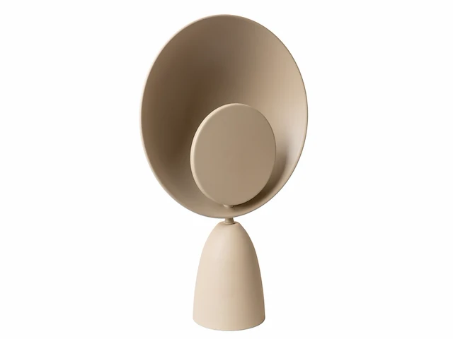Lucide castamar tafellamp ø 255 cm led 1x8w 2100k taupe - afbeelding 2 van  3