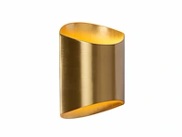 Lucide diletta wandlamp 1xg9 mat goud / messing - afbeelding 1 van  4