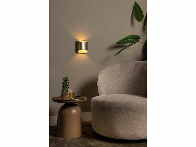 Lucide diletta wandlamp 1xg9 mat goud / messing - afbeelding 4 van  4