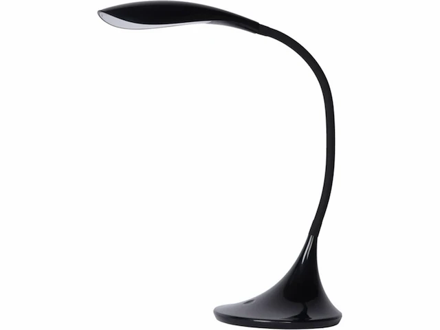 Lucide emil - bureaulamp - led dimbaar - 1x45w 3000k - zwart - afbeelding 1 van  2