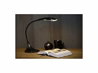 Lucide emil - bureaulamp - led dimbaar - 1x45w 3000k - zwart - afbeelding 2 van  2