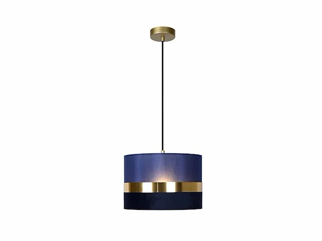 Lucide extravaganza tusse hanglamp 1xe27 blauw - afbeelding 1 van  1