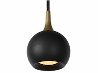 Lucide favori hanglamp 9 cm 1xgu10 zwart - afbeelding 2 van  4