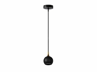 Lucide favori hanglamp 9 cm 1xgu10 zwart - afbeelding 3 van  4