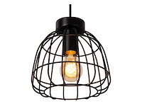 Lucide filox hanglamp 445 cm 3xe27 zwart - afbeelding 1 van  3