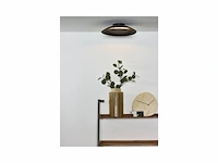 Lucide foskal - plafonniere - 34,5 cm - led - 1x12w 2700k - zwart - afbeelding 4 van  4