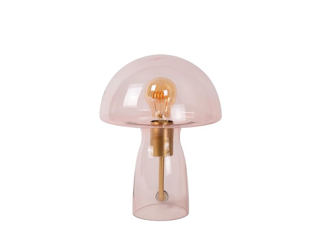 Lucide fungo tafellamp 1xe27 roze 10514/01/66 - afbeelding 1 van  3