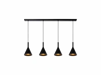 Lucide gipsy - hanglamp - zwart - afbeelding 1 van  2