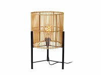 Lucide jantine tafellamp 30 cm 1xe27 naturel - afbeelding 1 van  3