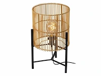 Lucide jantine tafellamp 30 cm 1xe27 naturel - afbeelding 2 van  3