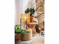 Lucide jantine tafellamp 30 cm 1xe27 naturel - afbeelding 3 van  3