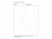 Lucide kala hanglamp 40 cm 1xe27 taupe - afbeelding 3 van  3