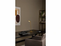 Lucide lavale bureaulamp led dimbaar 1x3w 2700k okergeel - afbeelding 3 van  5