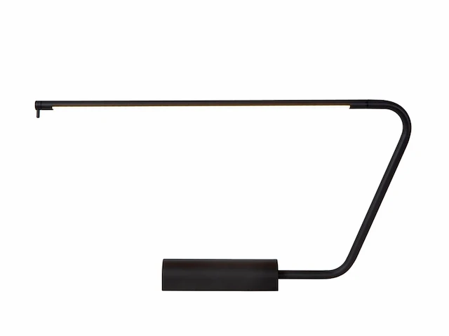 Lucide madison bureaulamp led dimbaar 1x65w 2700k zwart - afbeelding 1 van  2