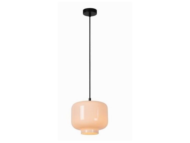 Lucide medine hanglamp 25 cm 1xe27 opaal - afbeelding 1 van  1