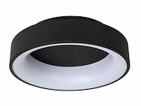 Lucide mirage plafonnière 38 cm led dimb. 1x22w 2700k zwart - afbeelding 2 van  4