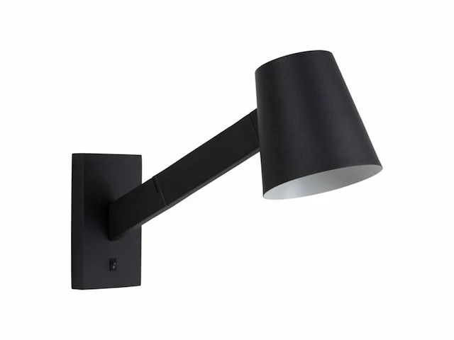 Lucide mizuko wandlamp 1xe14 zwart - afbeelding 1 van  3