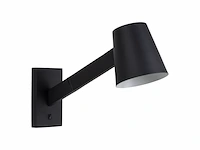 Lucide mizuko wandlamp 1xe14 zwart - afbeelding 1 van  3
