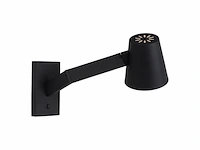 Lucide mizuko wandlamp 1xe14 zwart - afbeelding 2 van  3