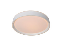 Lucide nuria plafondlamp 40 cm led 3 stepdim 1x24w 2700k wit - afbeelding 1 van  4