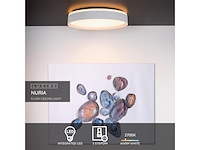 Lucide nuria plafondlamp 40 cm led 3 stepdim 1x24w 2700k wit - afbeelding 4 van  4