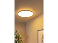 Lucide olson plafondlamp badkamer 45 cm led cct 1x45w 3000k/6500k ip44 opaal - afbeelding 4 van  4